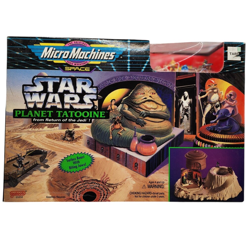 Vintage Micro Machines Star Wars Tatooine Playset Galoob 1994 New In Box 65858